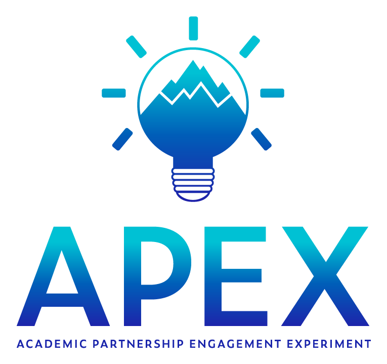 Academic Partnership Engagement Experiment (APEX) logo