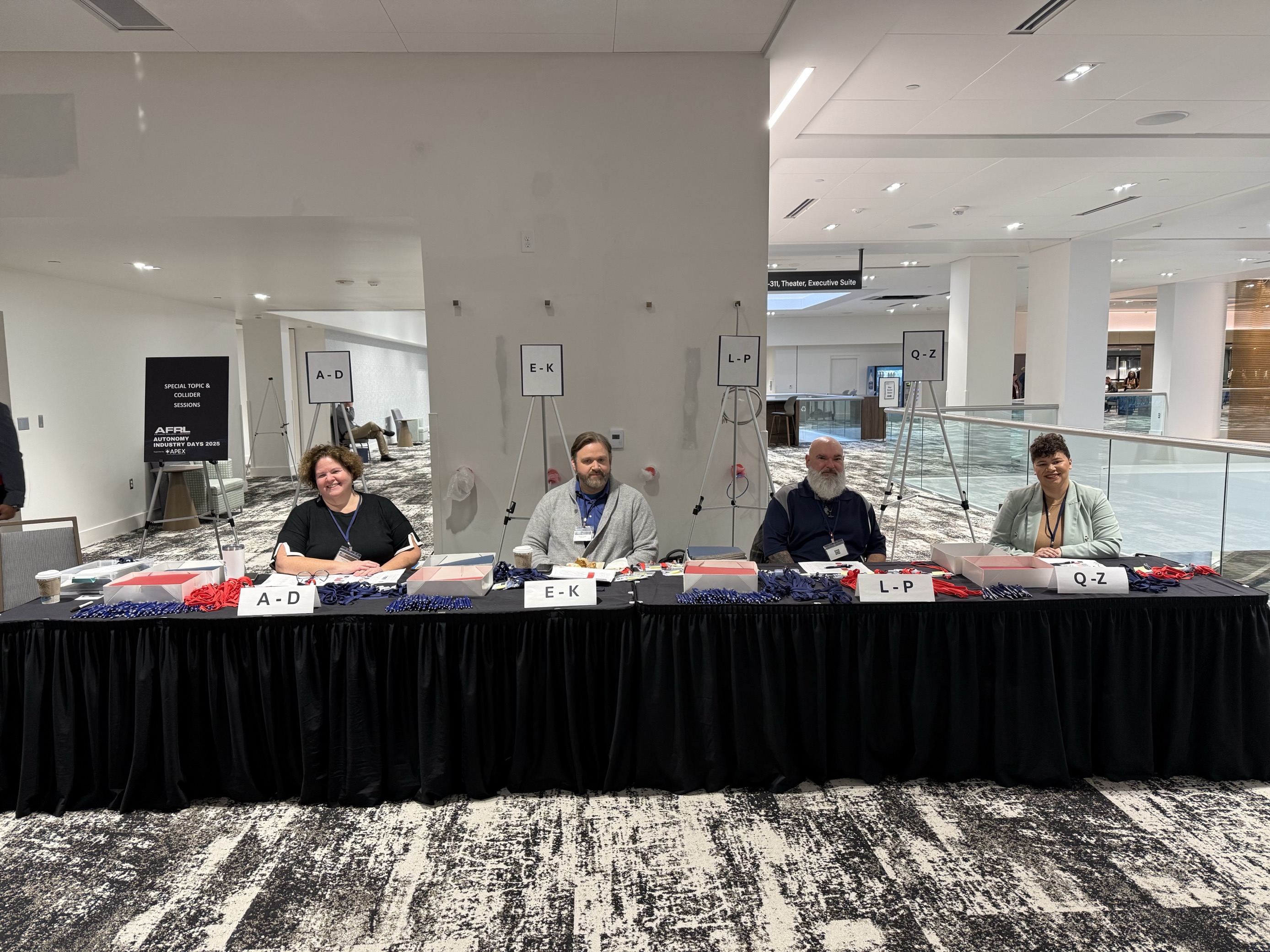 Full APEX Team Supporting AFRL Autonomy Industry Days