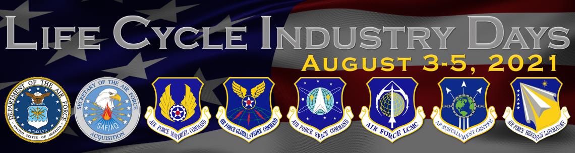 Air Force Life Cycle Management Center (AFLCMC) Life Cycle Industry Days (LCID) event banner