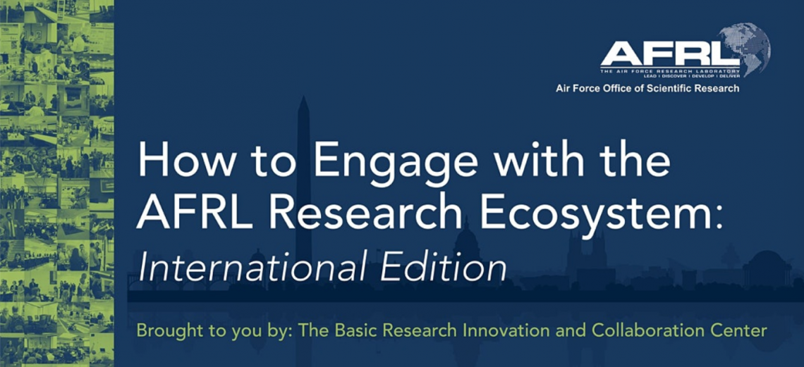 How to Engage with the AFRL Research Ecosystem