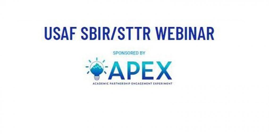 USAF SBIR/STTR Webinar