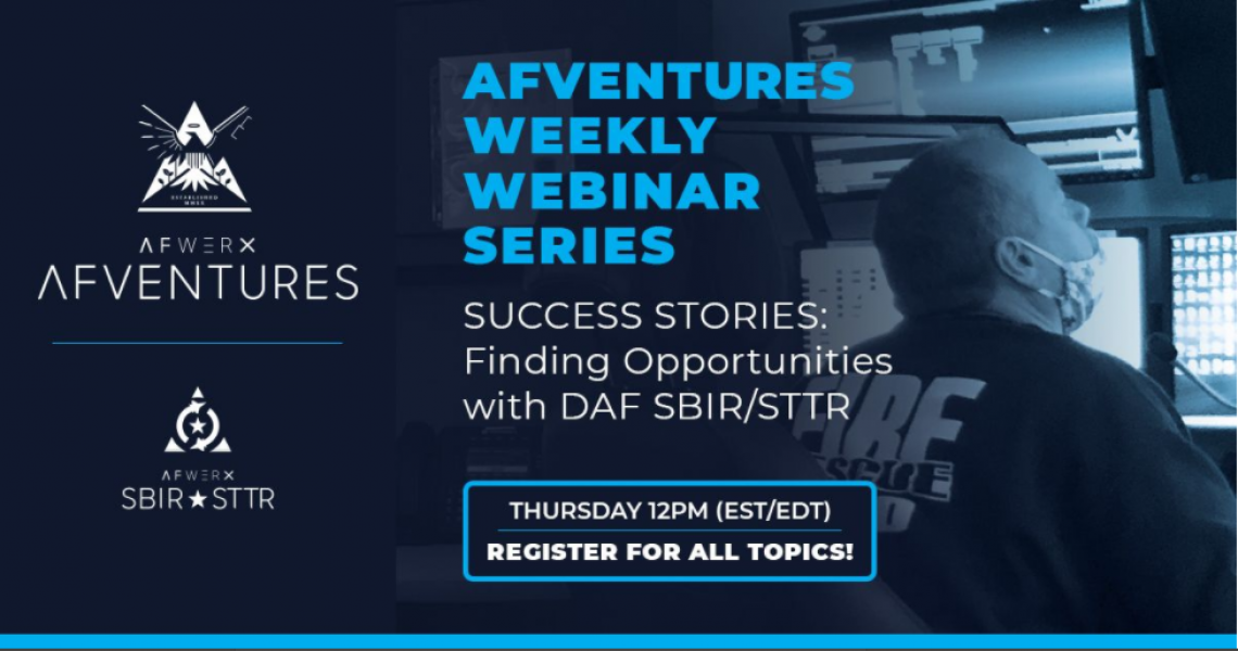 AFVentures Open Topic: Weekly Webinar Series