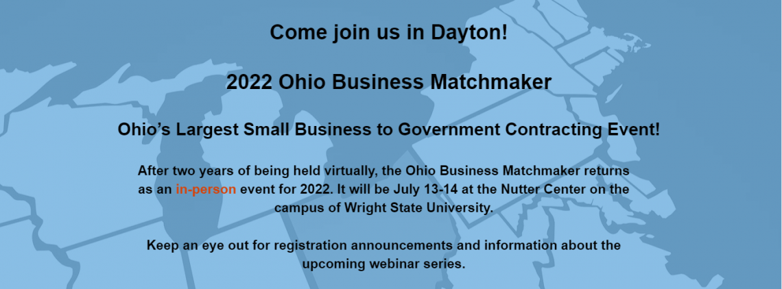 2022 Ohio Business Matchmaker 