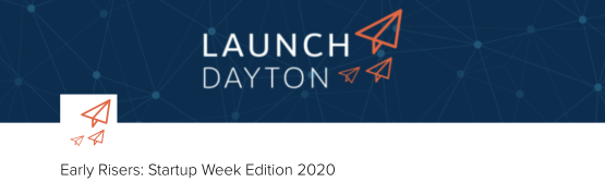 Launch Dayton Startup Week event banner