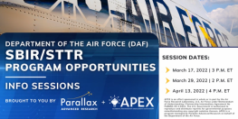 DAF SBIR/STTR Program Opportunities Info Sessions
